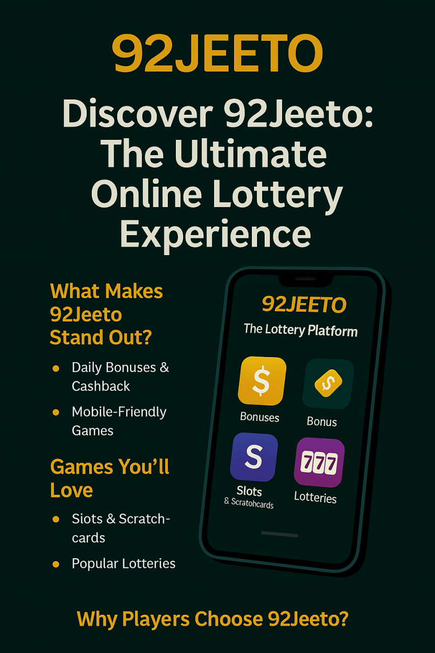 92Jeeto Hero Image – Pakistan’s Online Lottery Platform for Mobile & Desktop
